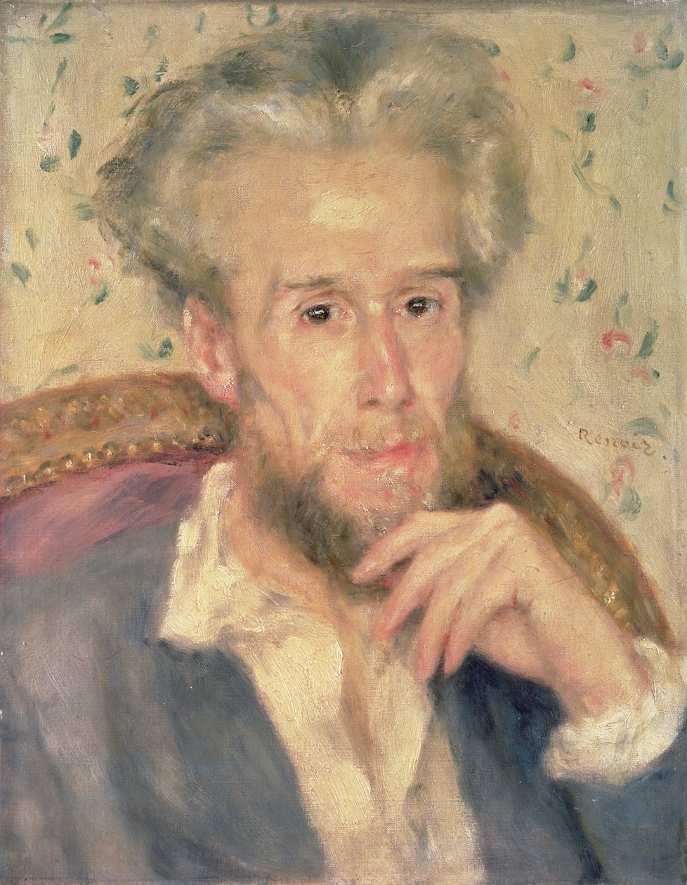 Victor Choquet by Pierre Auguste Renoir