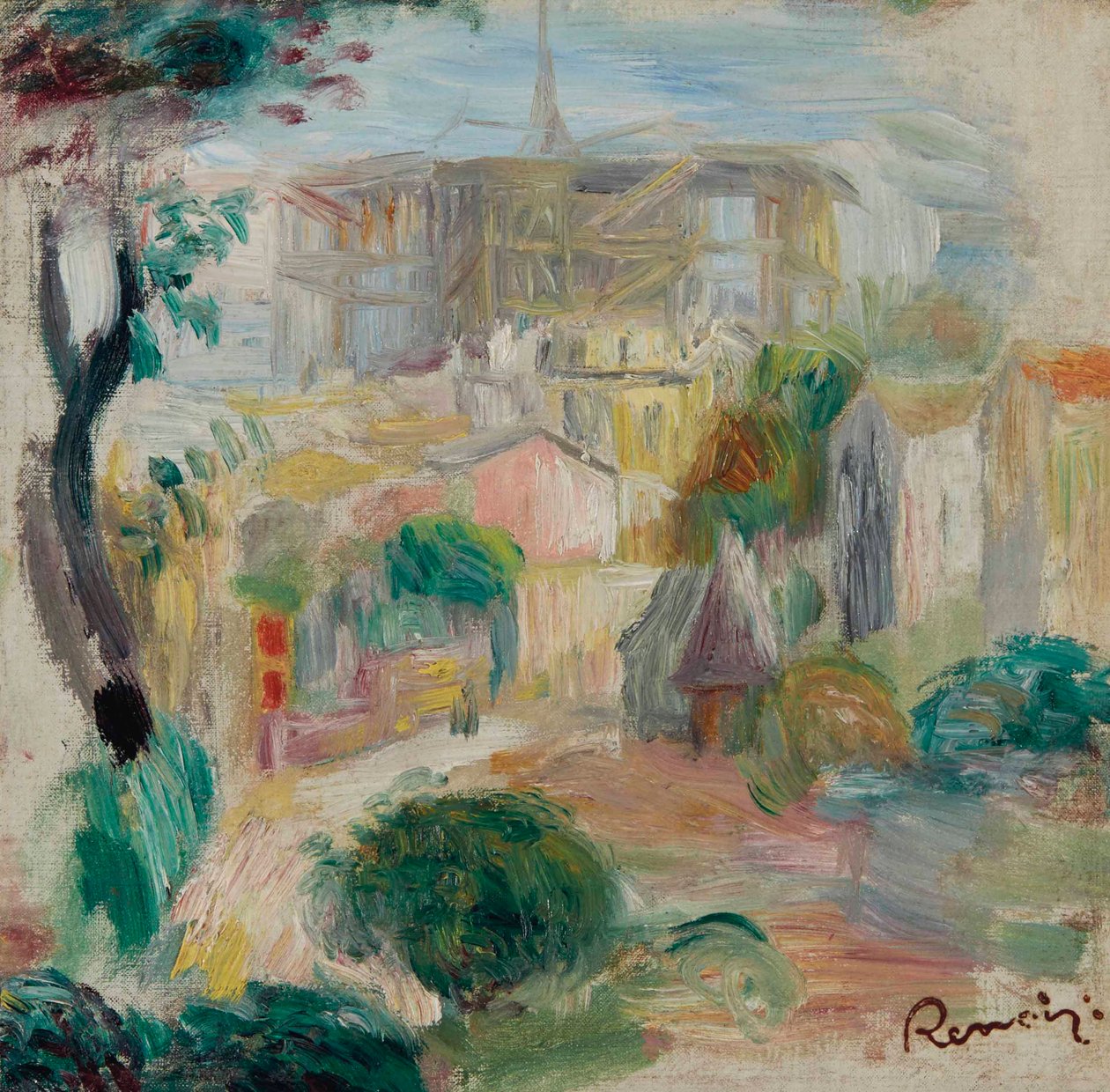 Kutsal Kalbin Görünümü by Pierre Auguste Renoir