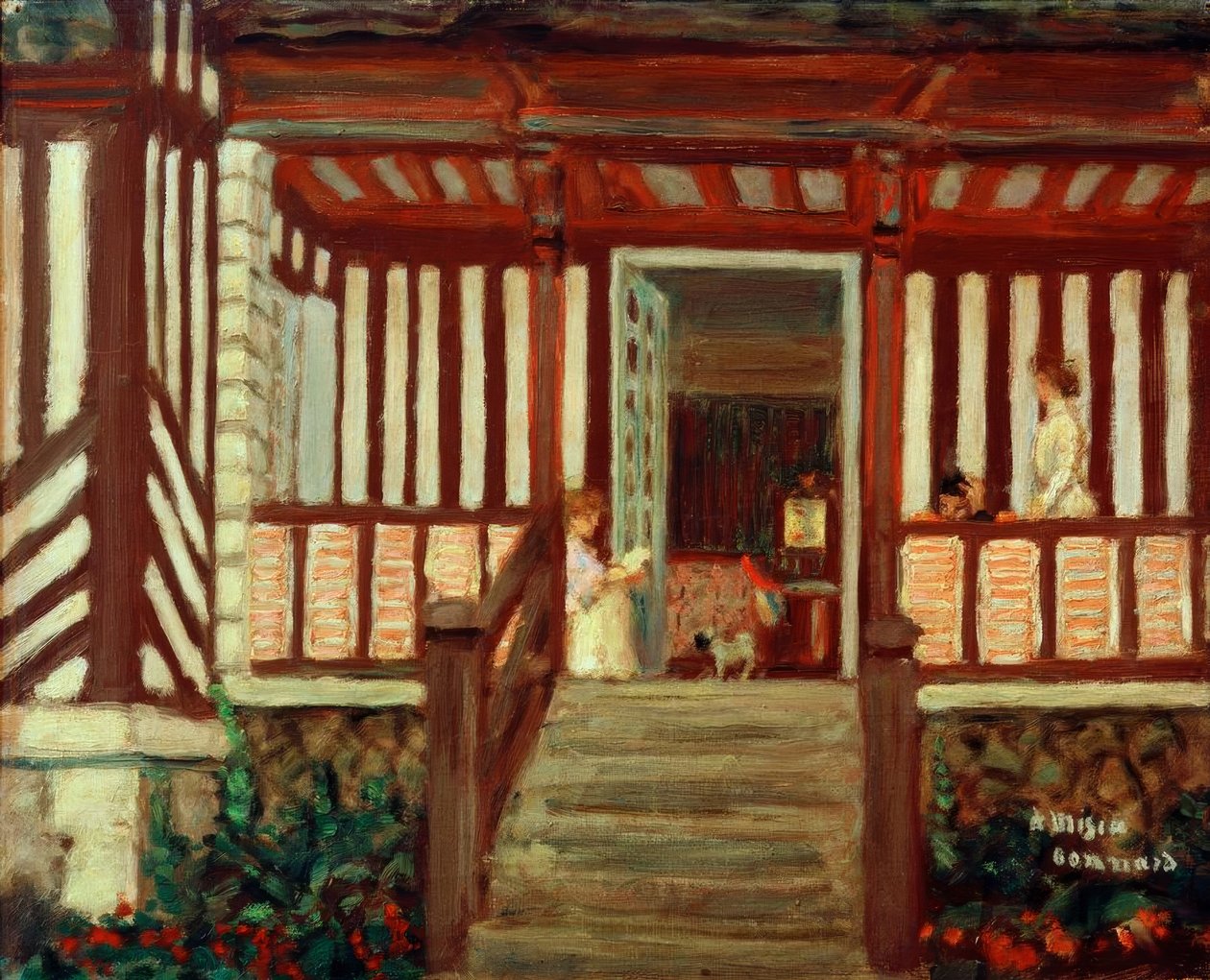 La Maison de Misia (veranda) by Pierre Bonnard
