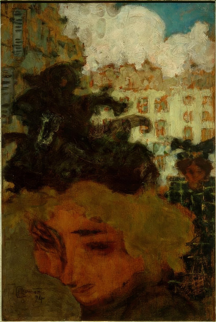 yürüyen kız by Pierre Bonnard