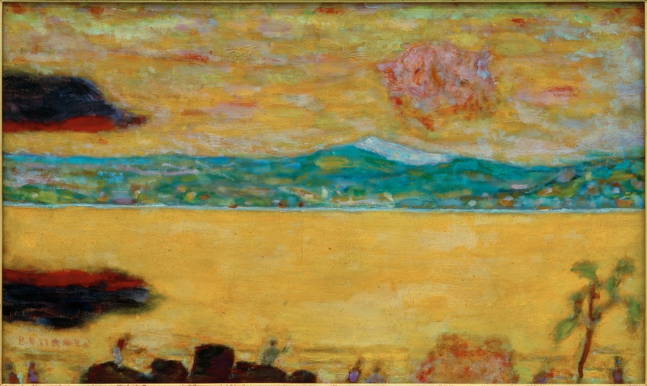 Saint-Tropez Körfezi by Pierre Bonnard