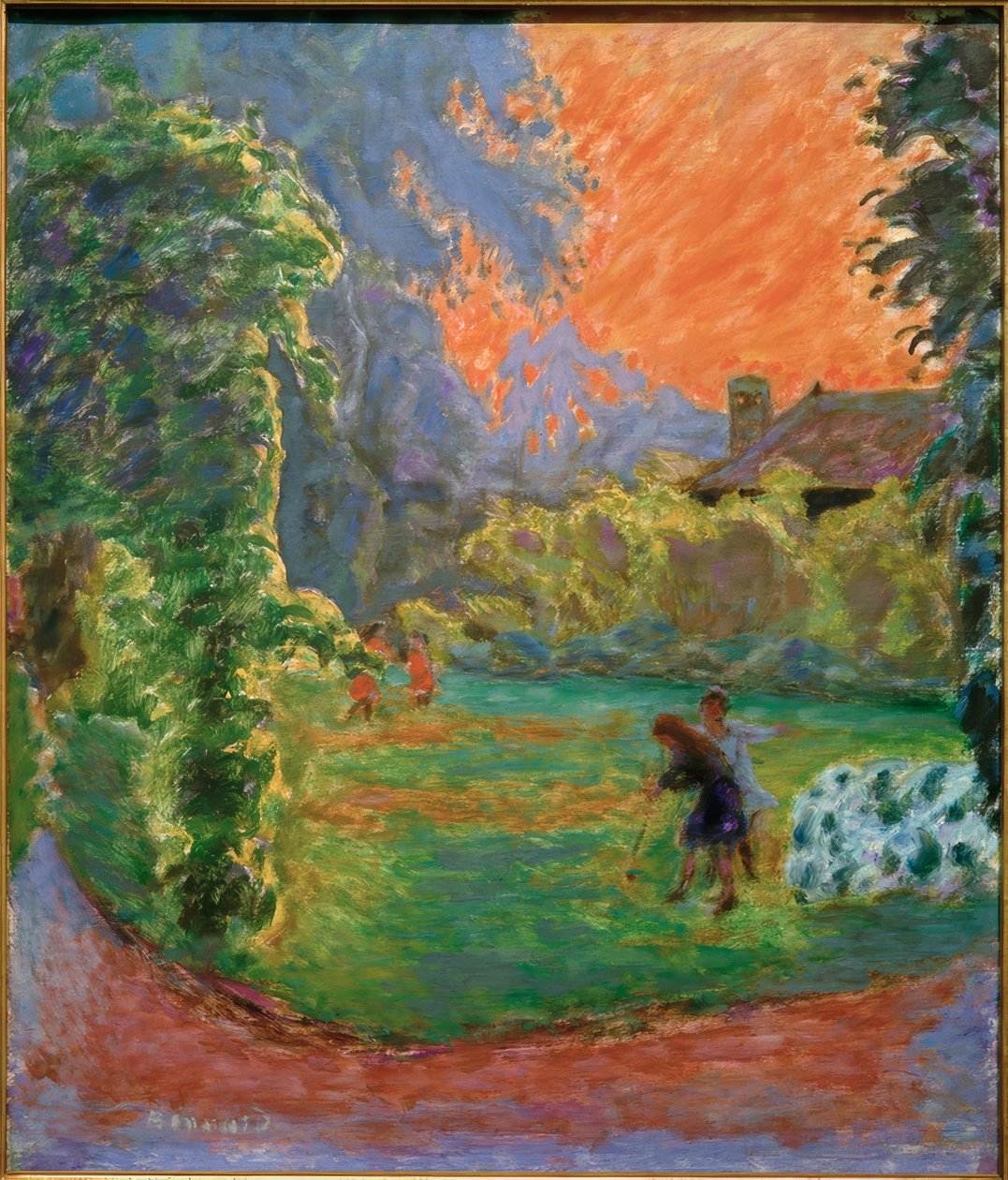 Gün batımı by Pierre Bonnard