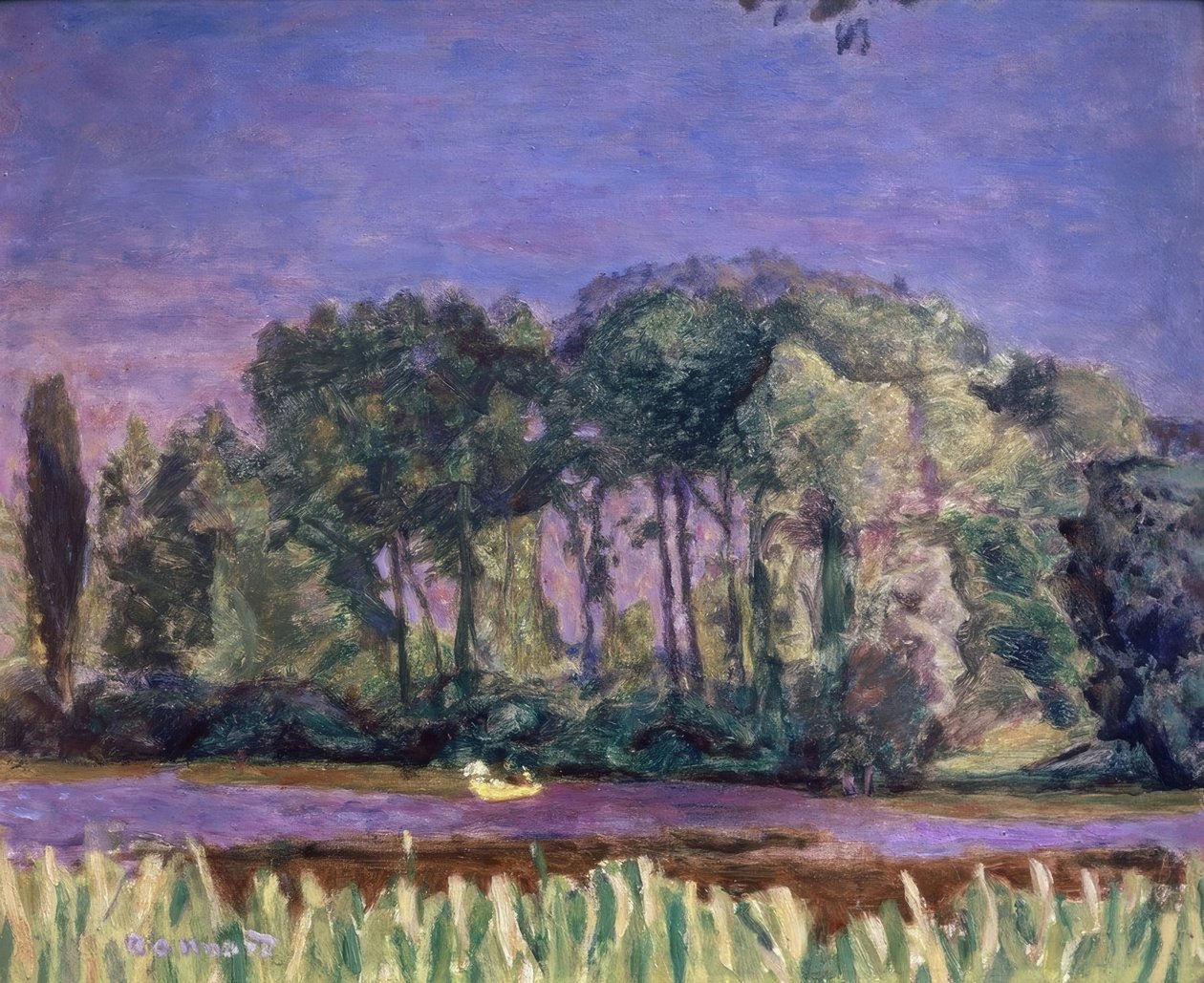 SEINE KIYILARI. Künstler: PIERRE BONNARD. Ara: VILLA DE PARİS MODERN SANAT MÜZESİ, FRANKREICH by Pierre Bonnard