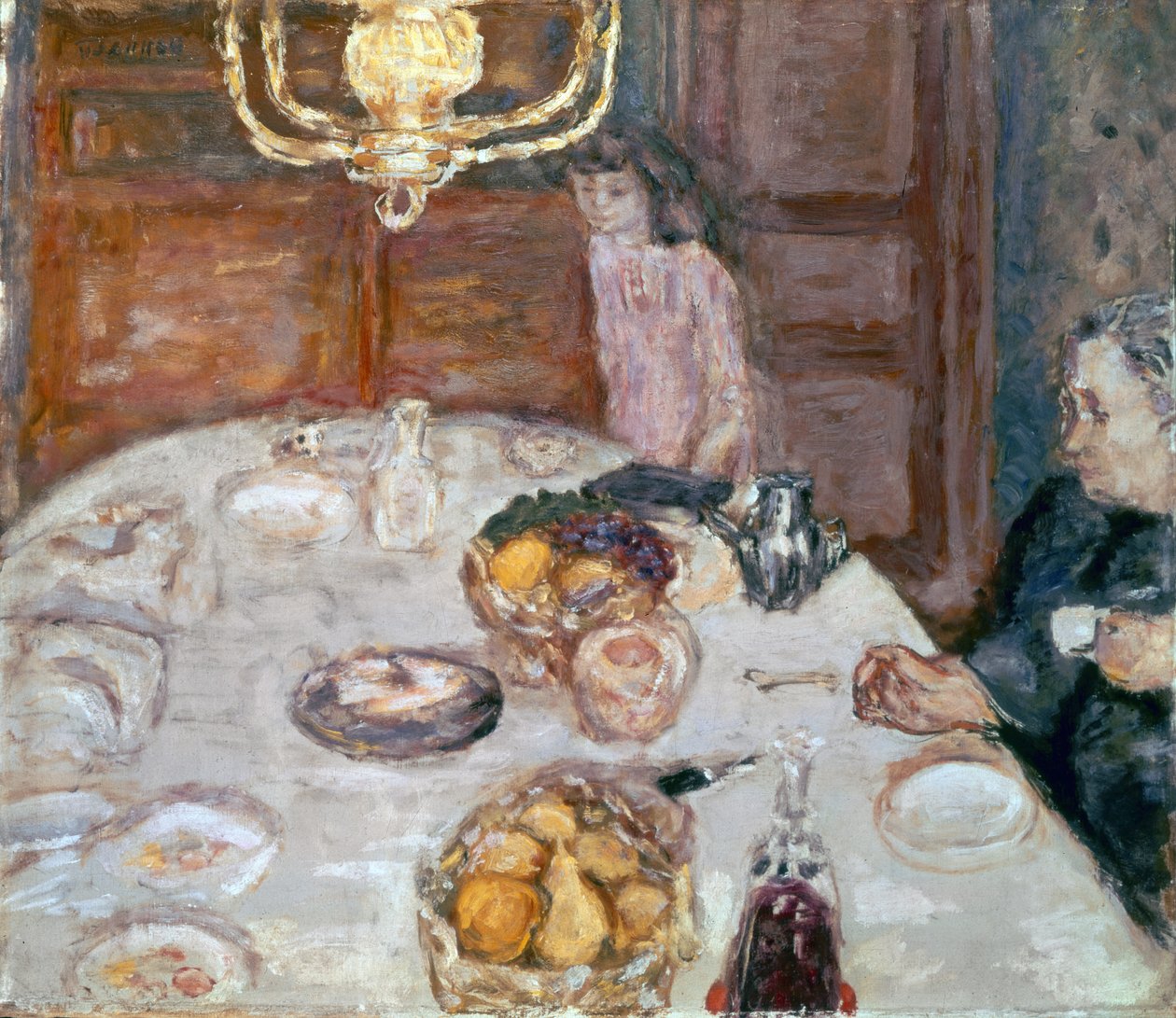 Öğle yemeği by Pierre Bonnard