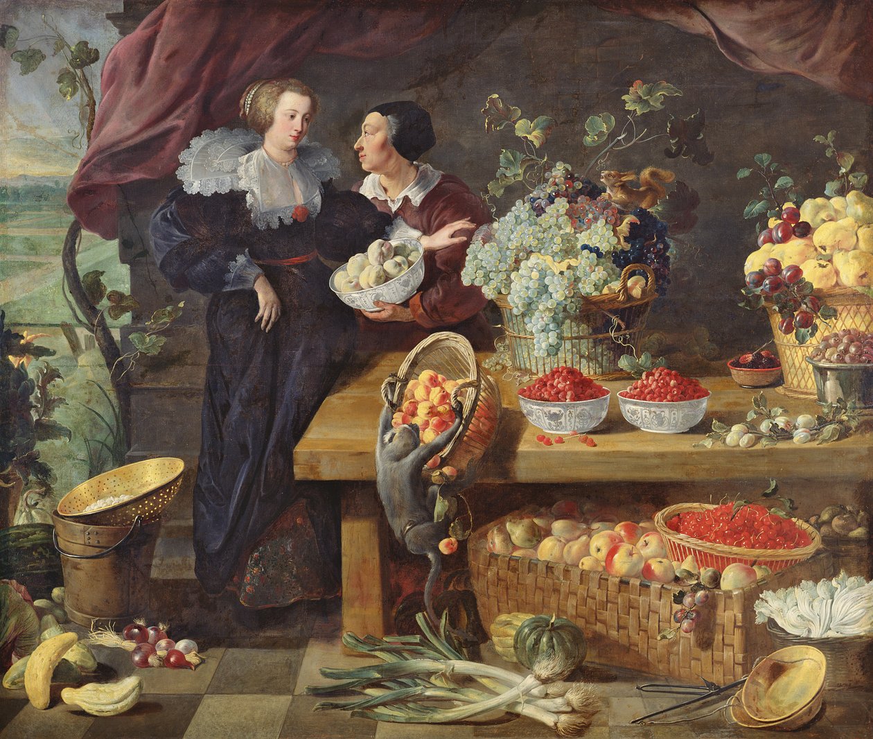 The Fruit Seller  by Pierre Boucle