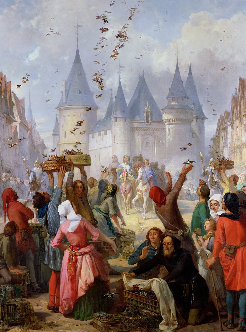 Louis (1214-70) ve Castille Blanche