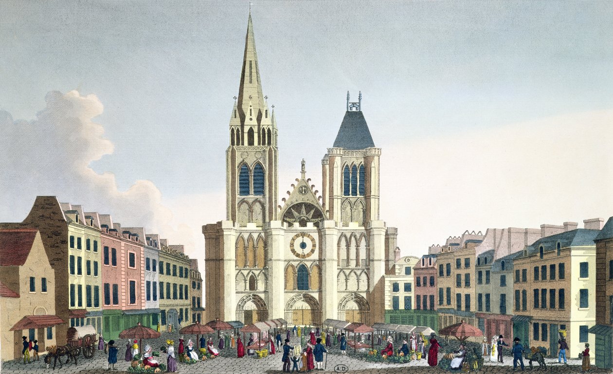Paris yakınlarındaki Saint-Denis Kilisesi