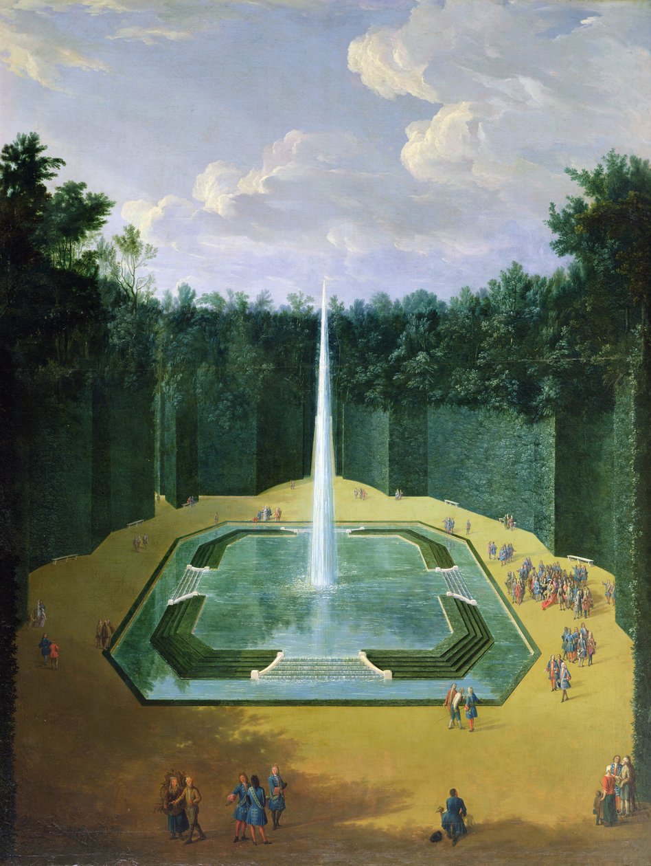Versailles Bahçelerindeki Dikilitaş Çeşmesi