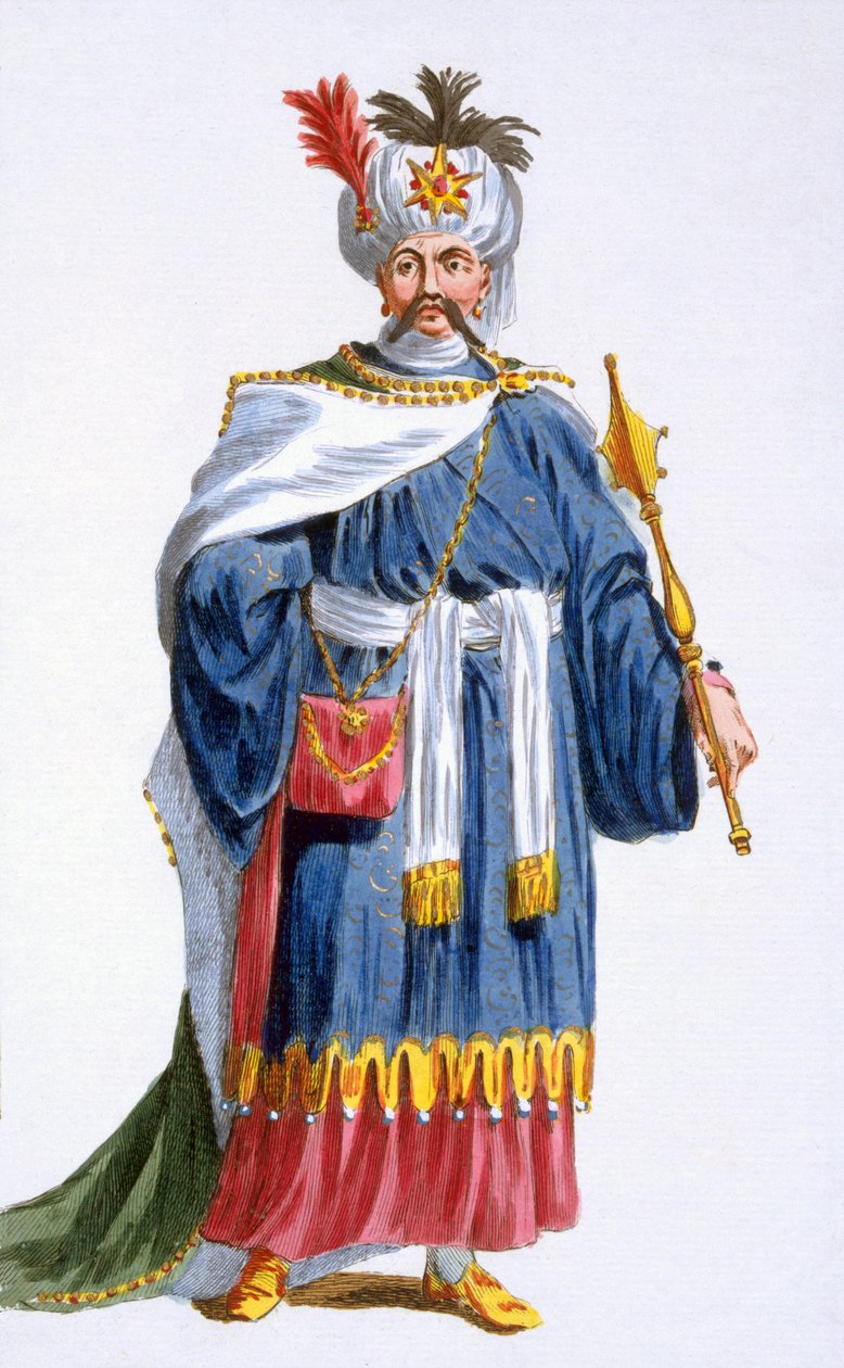 Japon İmparatoru Kaogun, 1780 by Pierre Duflos