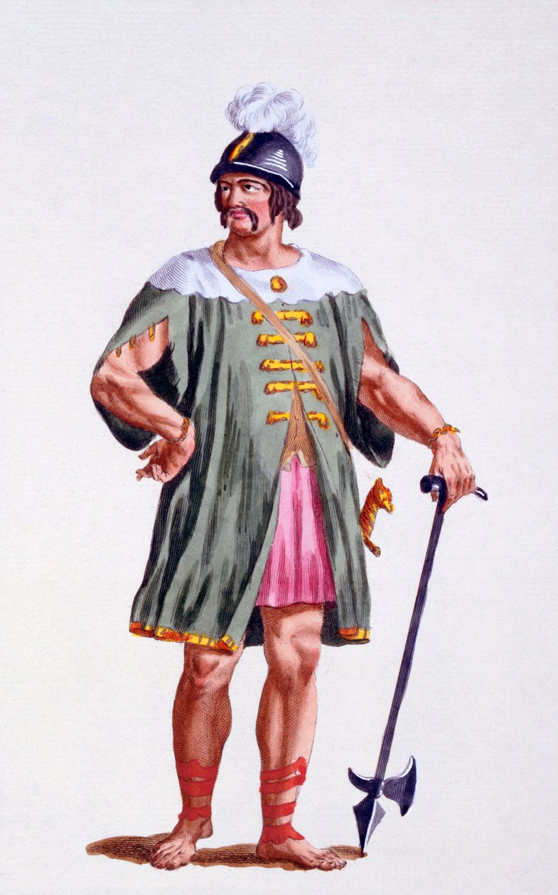 Danimarka askeri, 1780 by Pierre Duflos