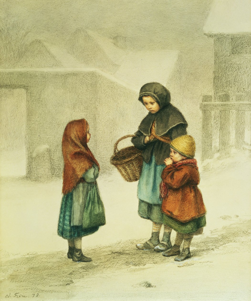 Karda Konuşma by Pierre Edouard Frere