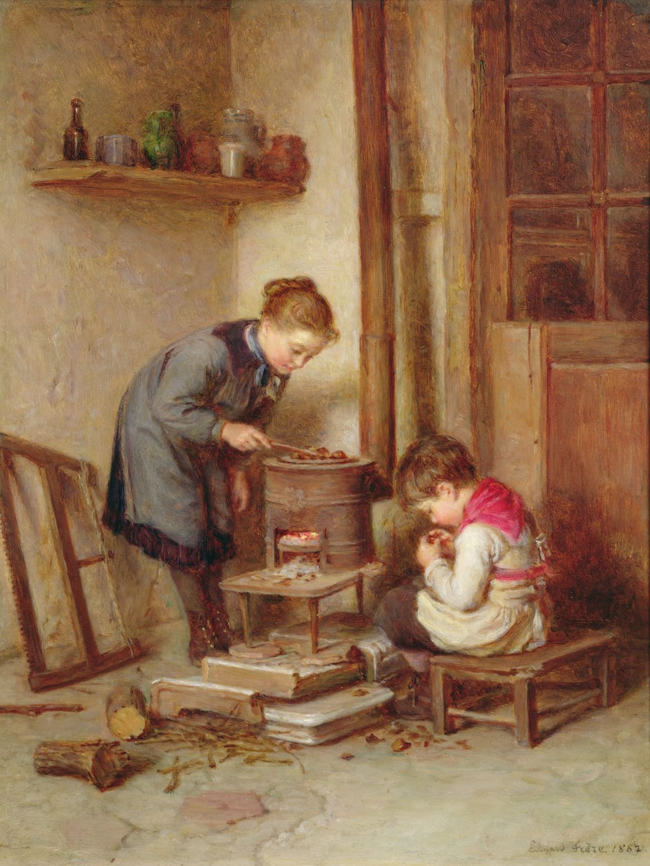 Kestane Kavurma, 1882 by Pierre Edouard Frere