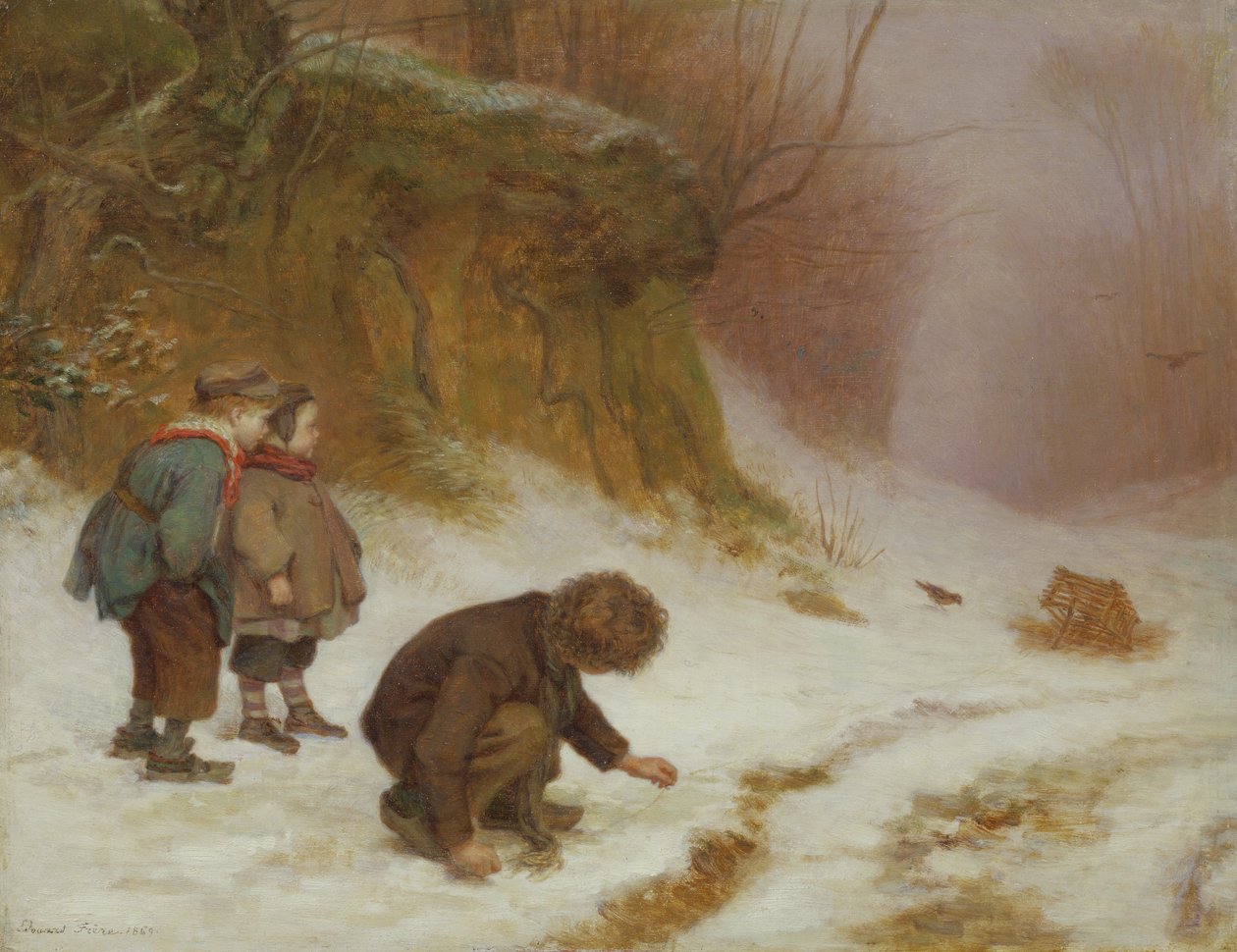 Kuş Avcısı, 1869 by Pierre Edouard Frere