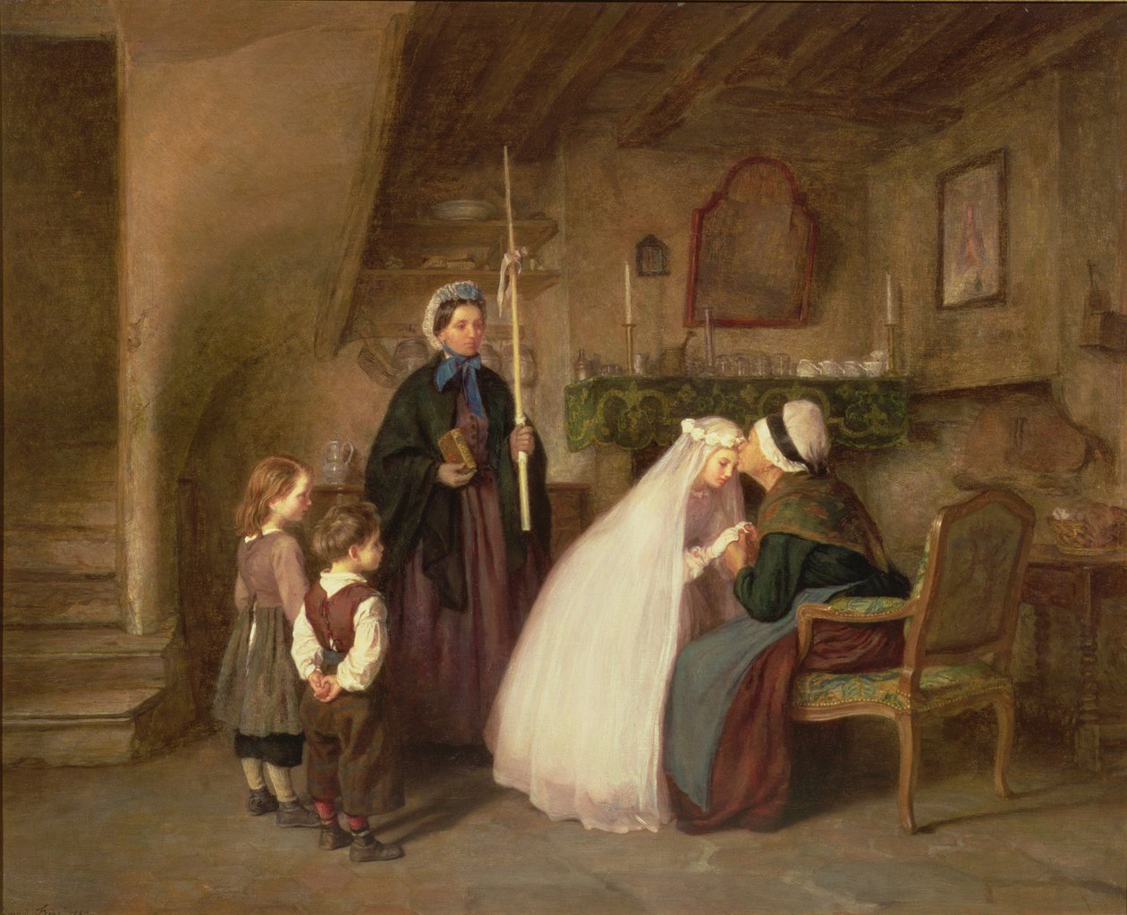 İlk Komünyon by Pierre Edouard Frere