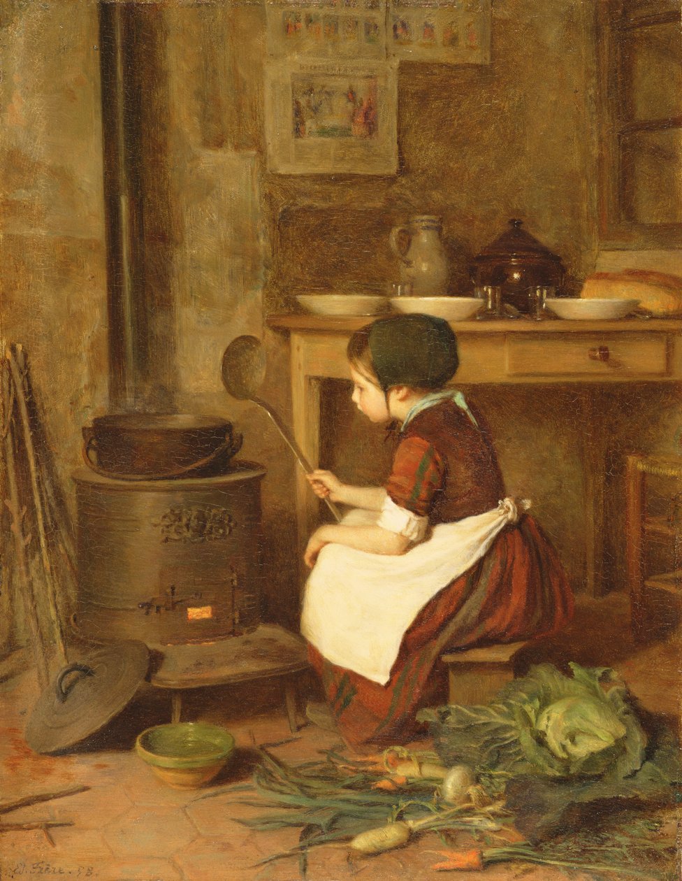 Küçük Aşçı, 1858 by Pierre Edouard Frere