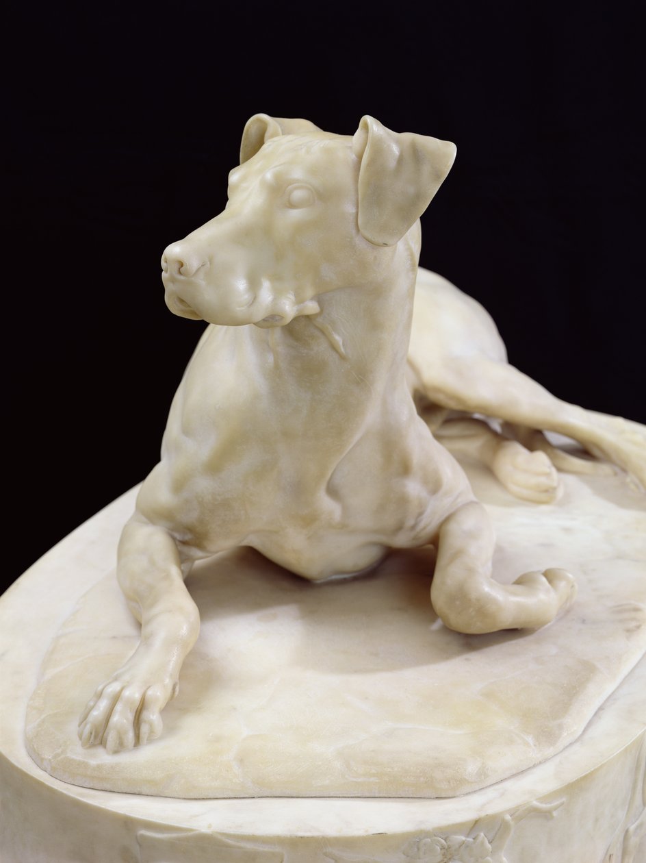 Bir Köpek, 1827 (mermer) (ayrıca bkz. 223451) by Pierre Francois Gregoire Giraud