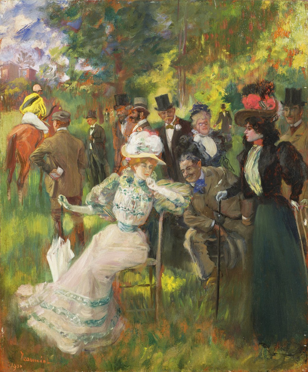Yarışlarda by Pierre Georges Jeanniot