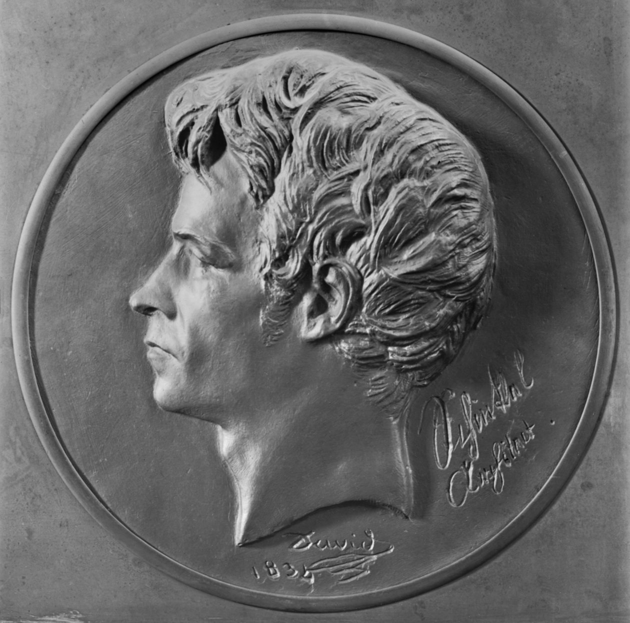 Karl Friedrich Schinkel, 1834 (bronz) by Pierre Jean David d