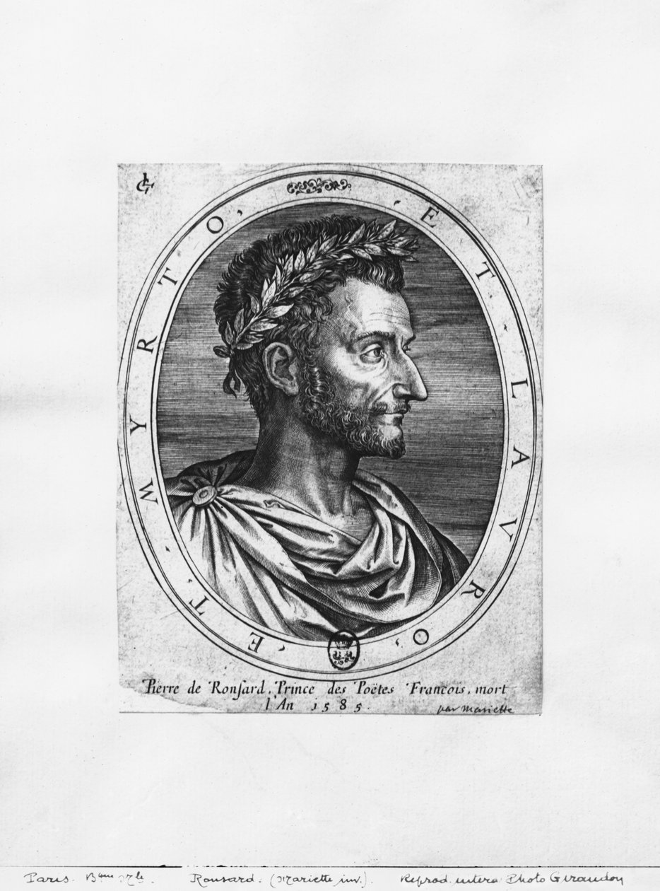 Pierre de Ronsard, Şairler Prensi by Pierre Jean Mariette