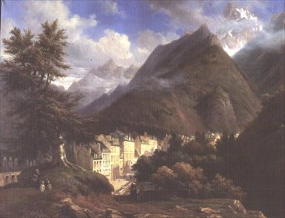 Les Eaux-Bonnes, 1846 by Pierre Justin Ouvrie