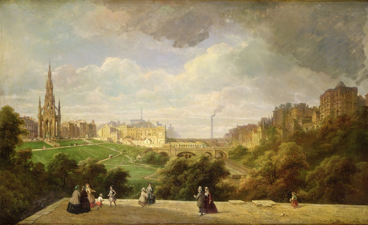 Edinburgh, Walter Scott Anıtı