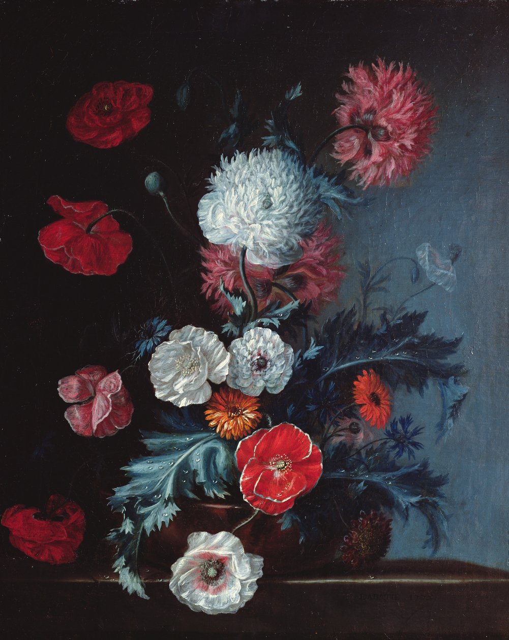 Çiçek buketi, 1775 by Pierre Labatie