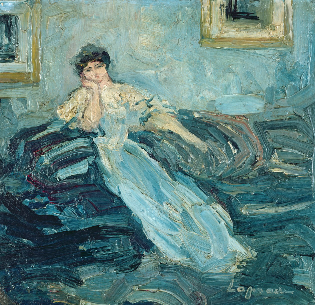 İç Mekandaki Kadın, c.1909 by Pierre Laprade