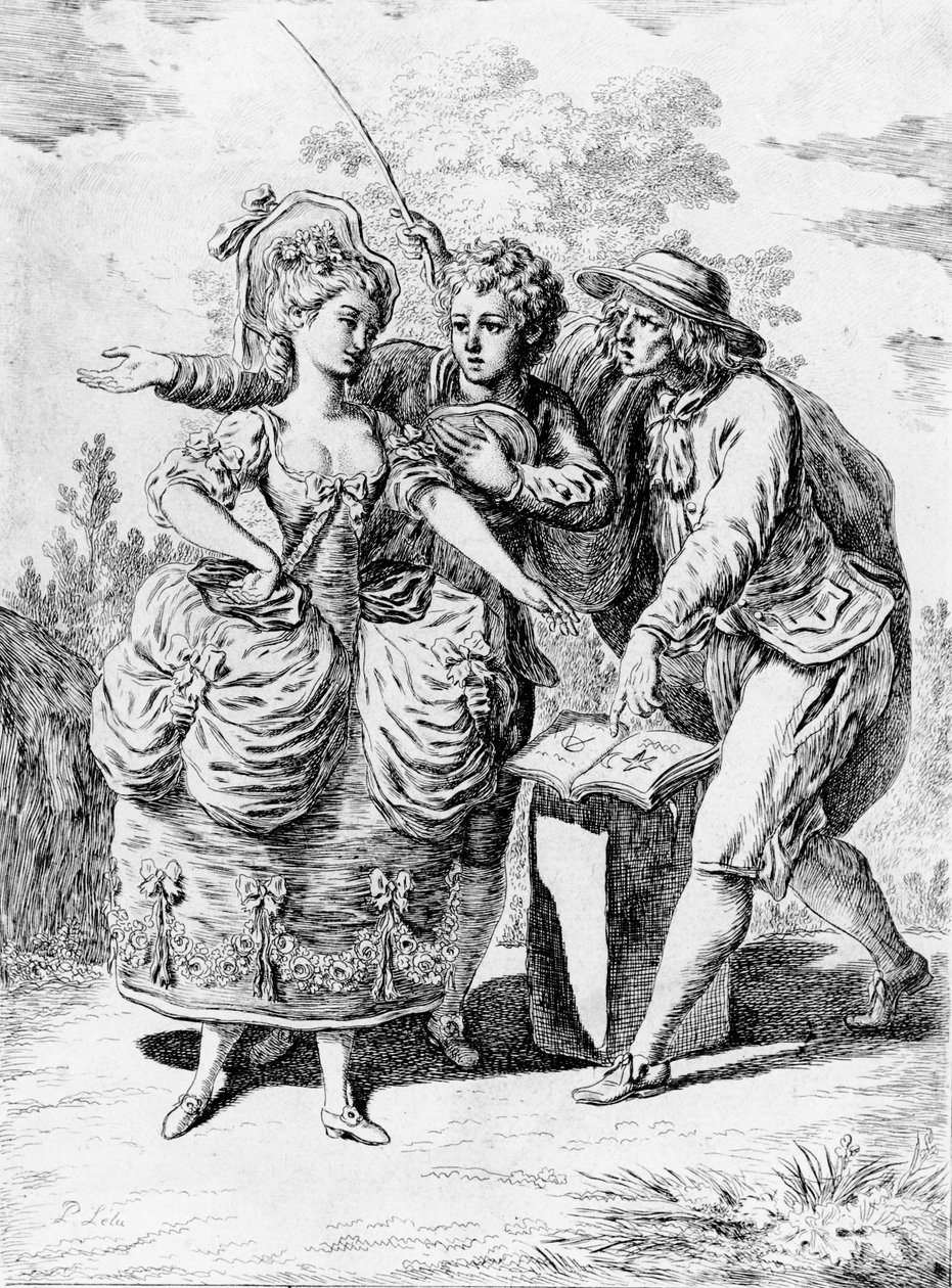 Jean-Jacques Rousseau (1712-78) 1779 tarafından 