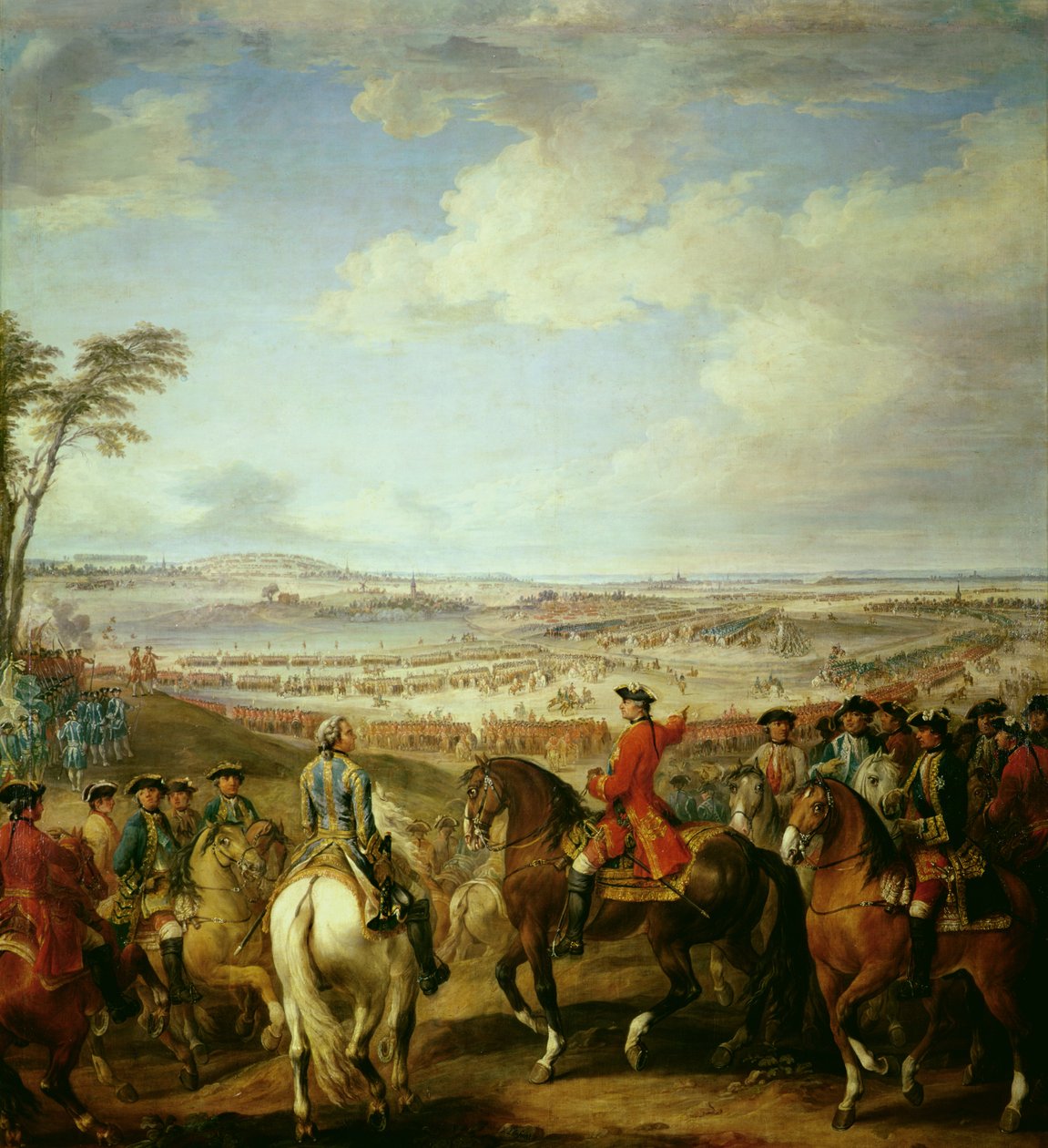 Lawfeld Savaşı, 2 Temmuz 1747 by Pierre Lenfant