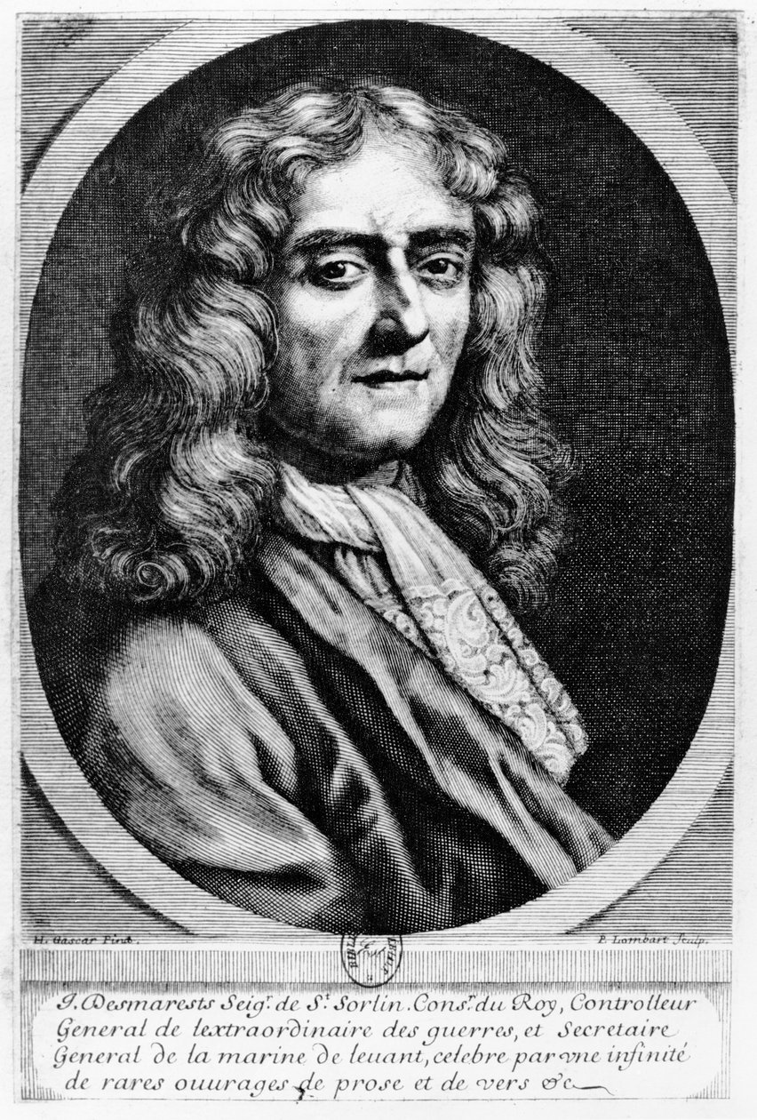Jean Desmarets de Saint-Sorlin  by Pierre Lombard or Lombart