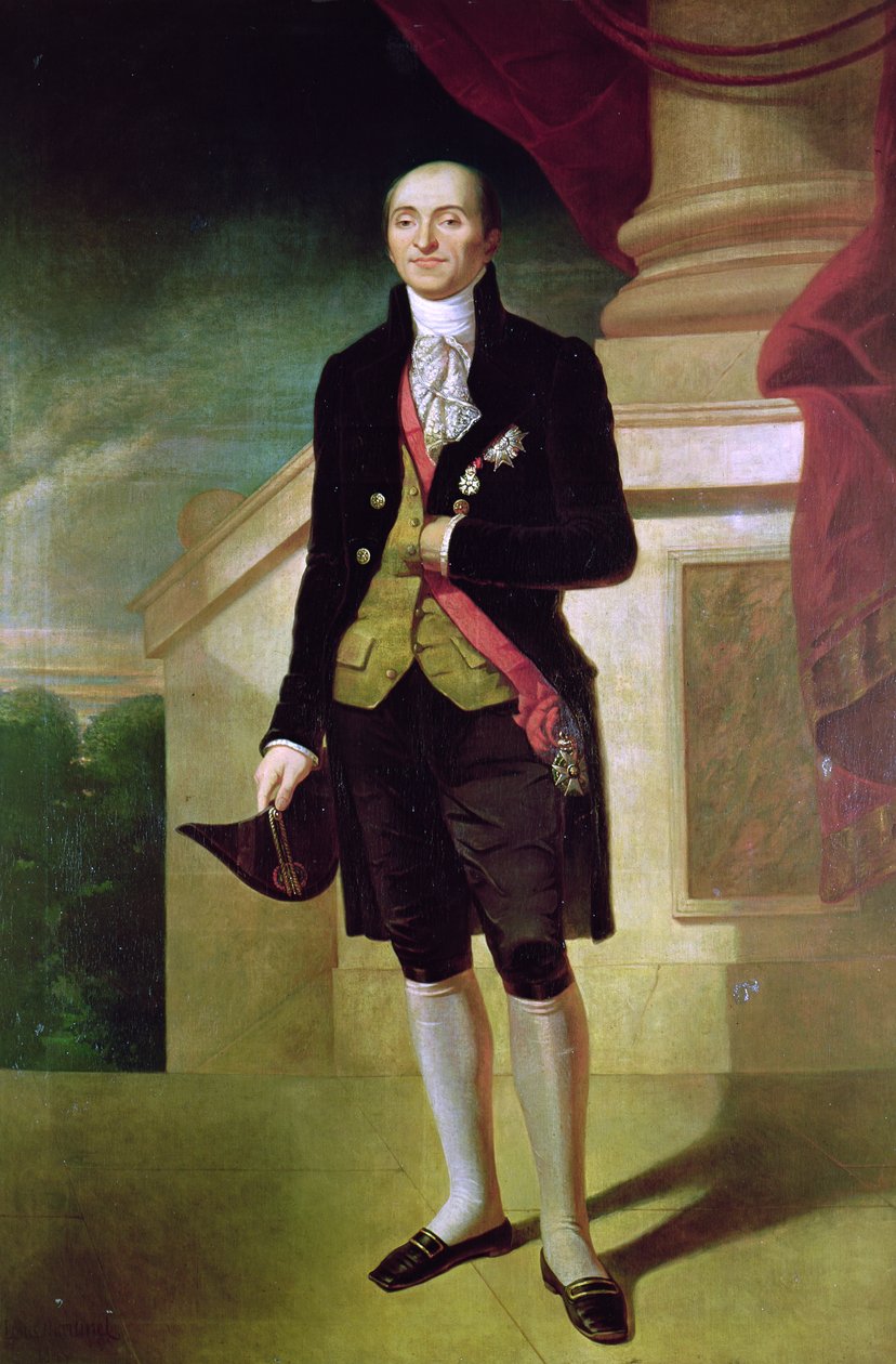 Bernard Germain Etienne de Laville (1756-1825) Count of Lacepede  by Pierre Martinet