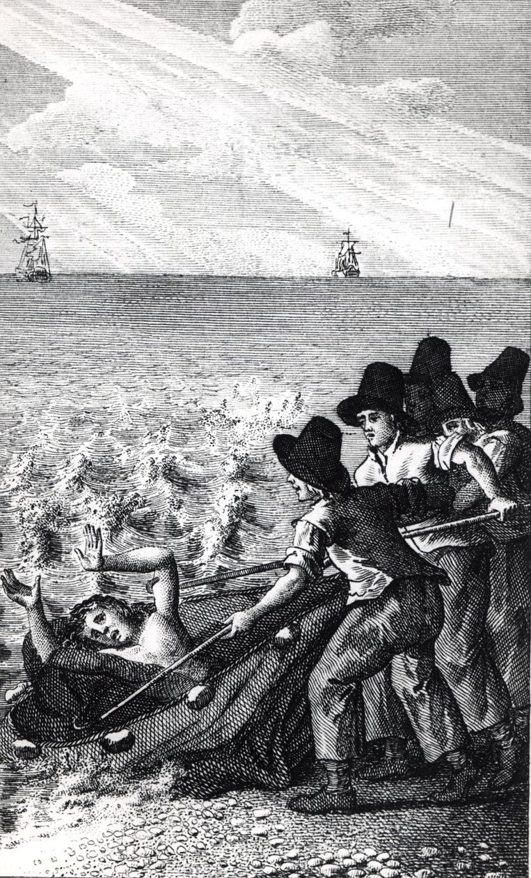 İspanyol 'Lazarillo de Tormes'in Fransızca baskısı için çizim, 1801 by Pierre Nicolas Ransonette