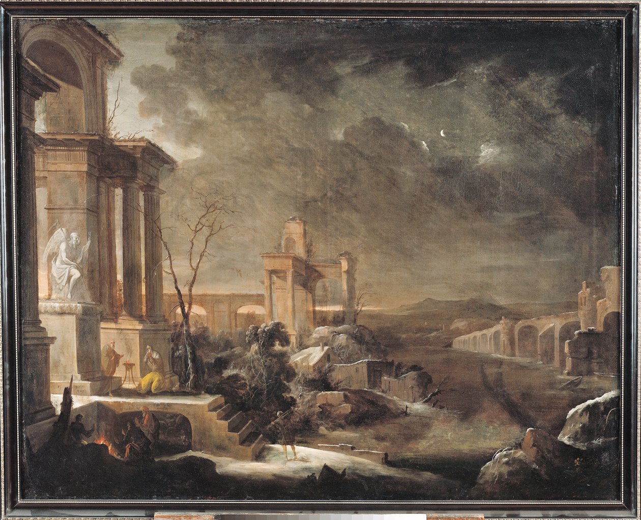 Şafakta Manzara, 1705 by Pierre Patel