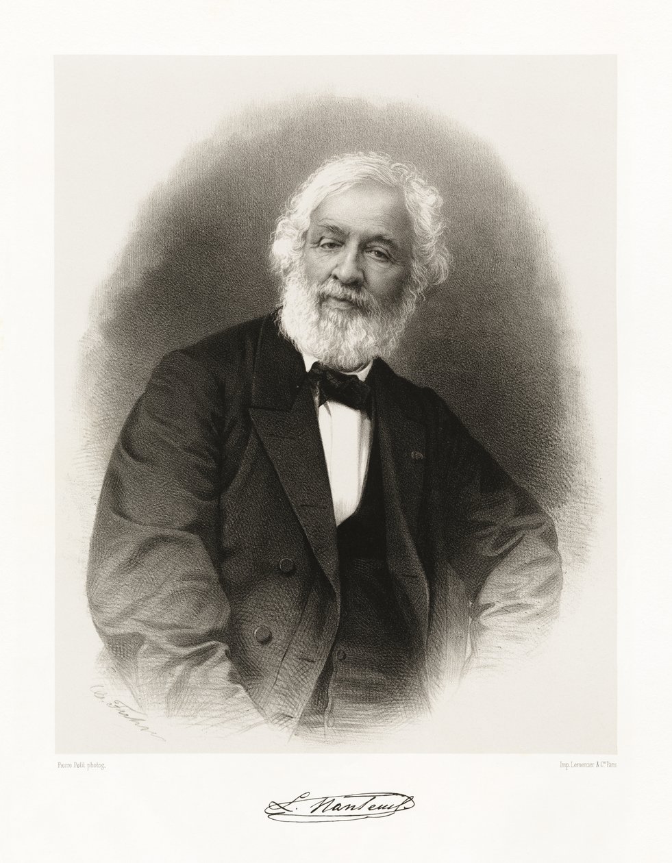 Charles François Leboeuf, 1865-66 by Pierre Petit