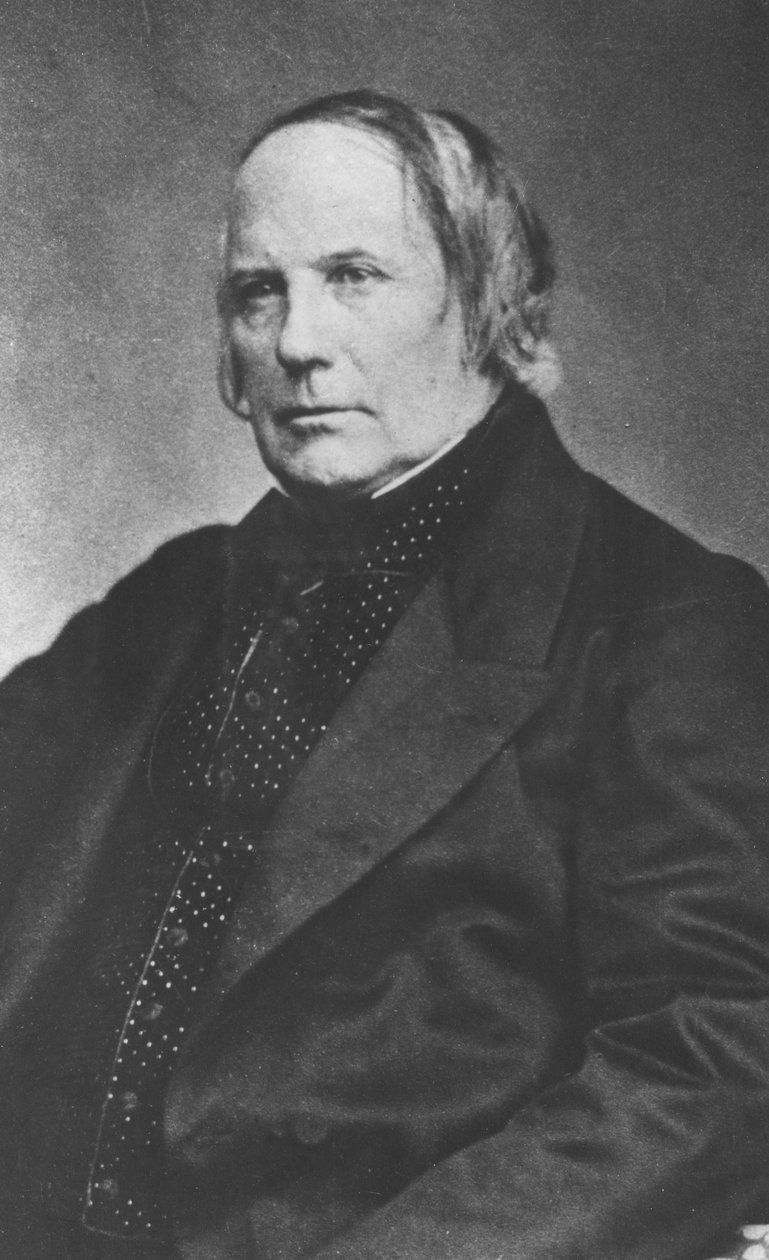 Portrait of Edgar Quinet  by Pierre Petit