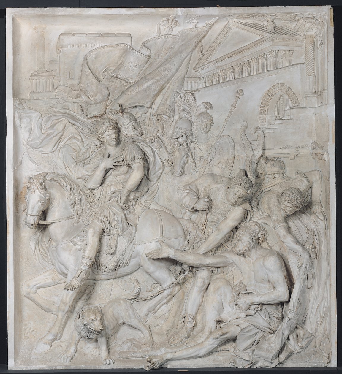 Büyük İskender ve Diogenes, 1693