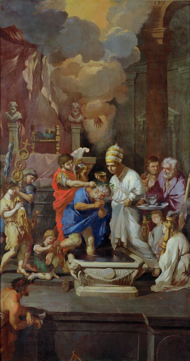 I. Konstantin Vaftizi (270-337) by Pierre Puget
