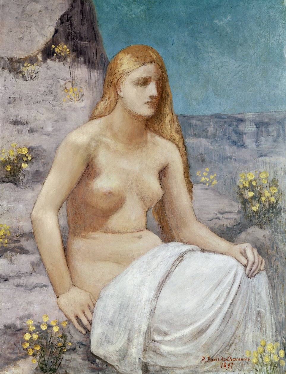 Mecdelli Meryem, 1897 by Pierre Puvis de Chavannes