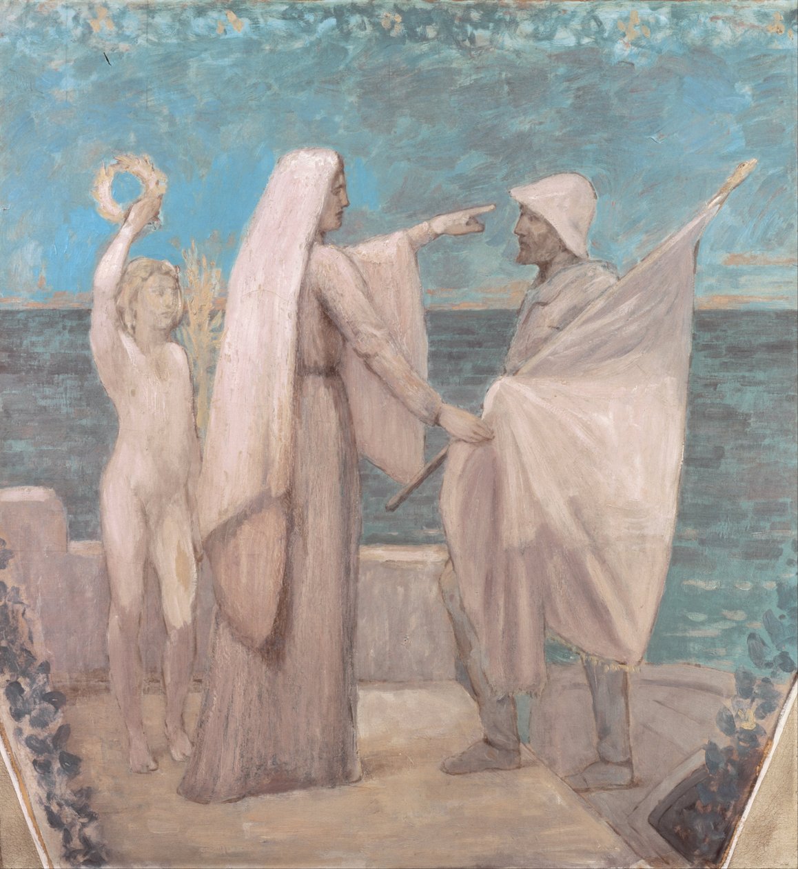 Vatanseverlik Çalışması by Pierre Puvis de Chavannes