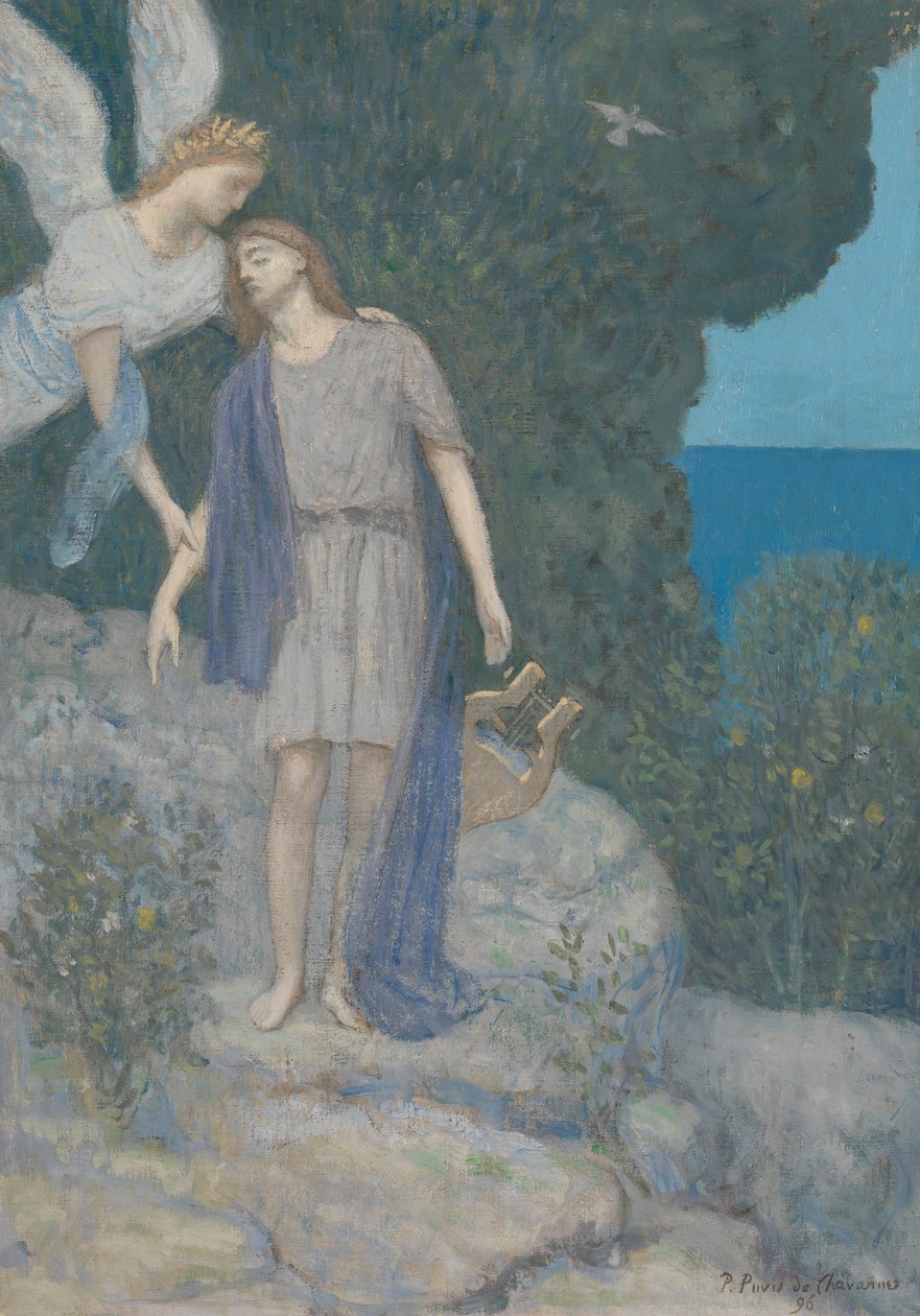 Şair by Pierre Puvis de Chavannes