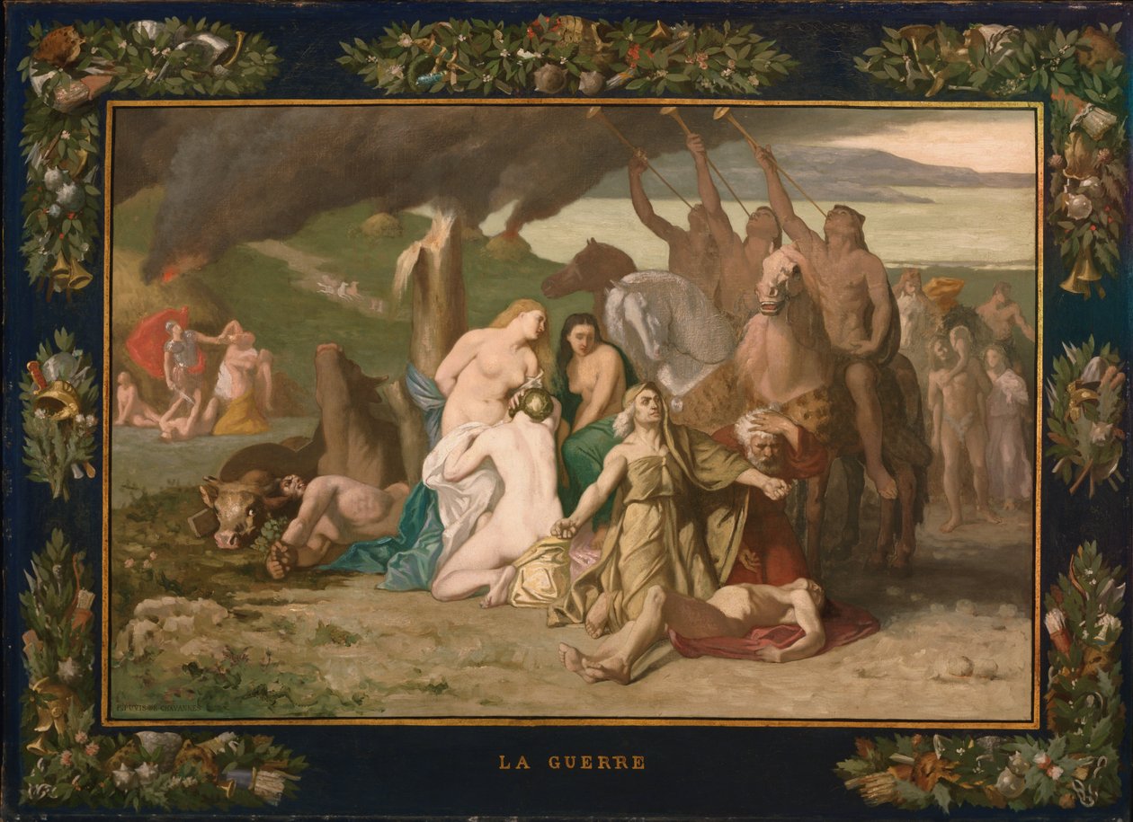 Savaş by Pierre Puvis de Chavannes