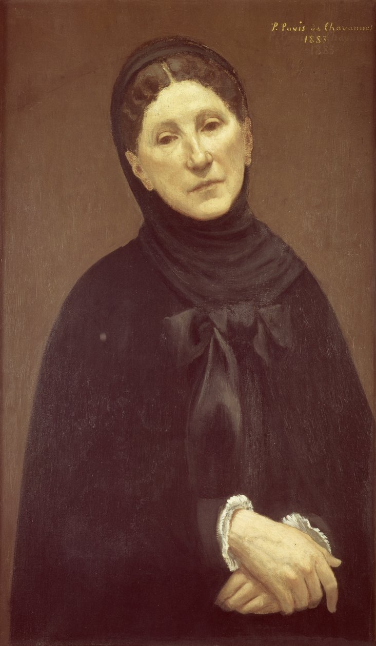Sanatçının eşi Madam de Chavannes