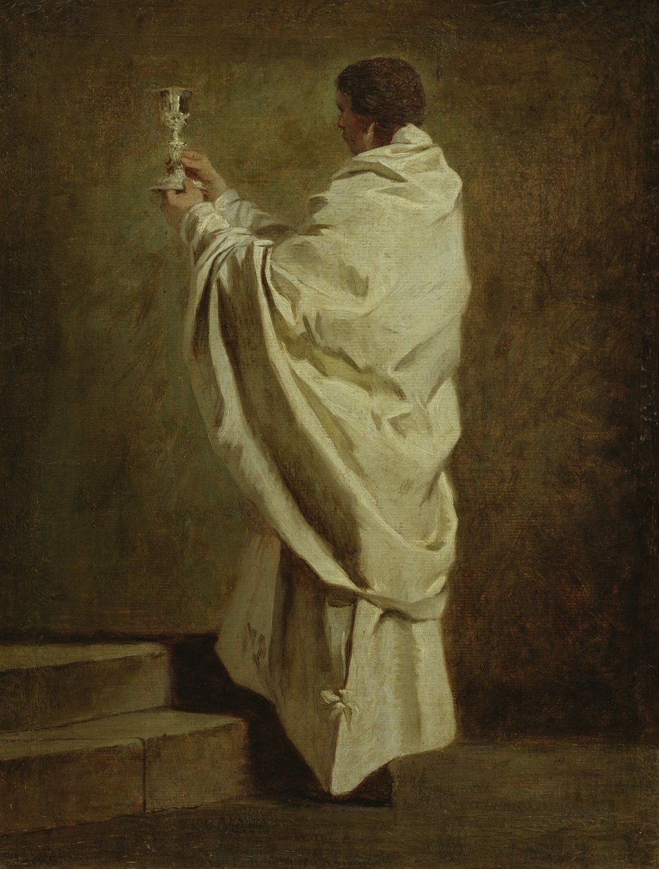 Bir kadeh tutan Diyakoz, c.1743-47 by Pierre Subleyras