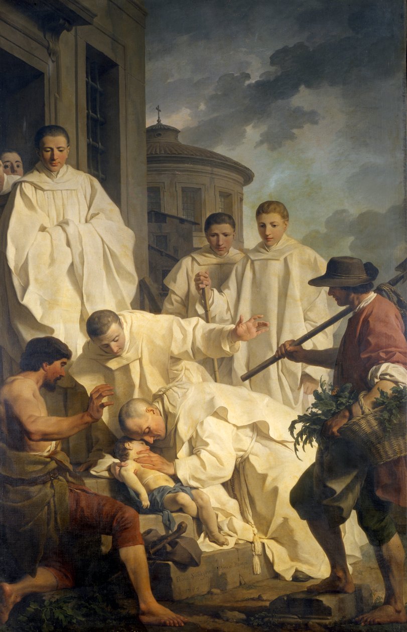 Aziz Benedict Mucizesi, 1744 by Pierre Subleyras