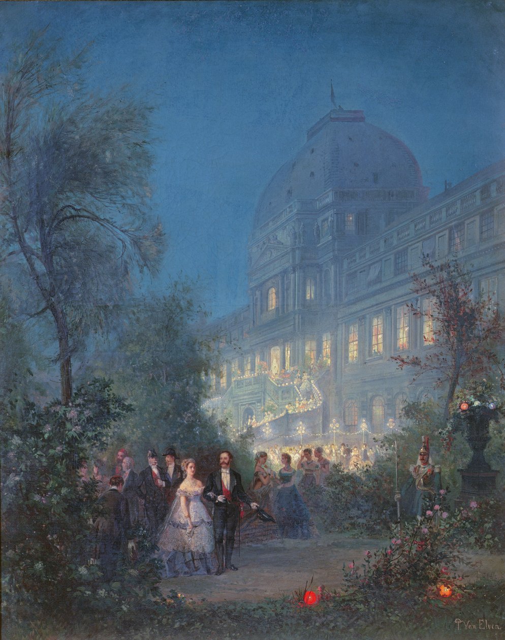 Uluslararası Sergi için Tuileries