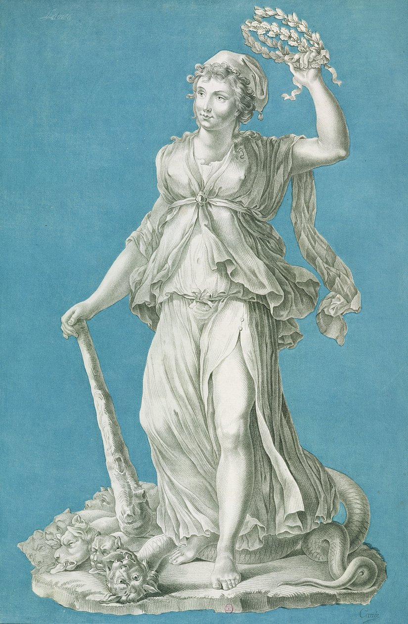 Özgürlük, c.1793 by Pierre Thomas Le Clerc