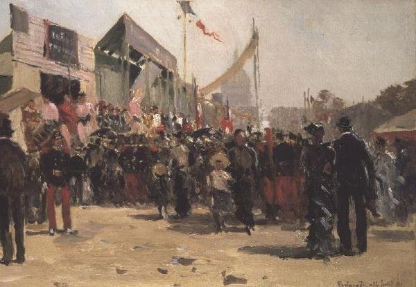 Esplanade des Invalides Fuarı, 1891 by Pierre Vauthier