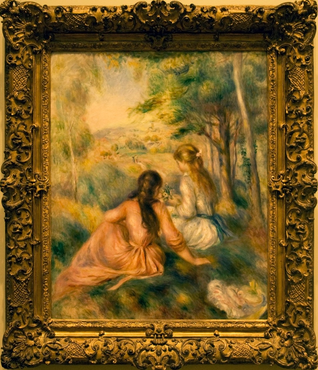 Çayırda by Pierre Auguste Renoir