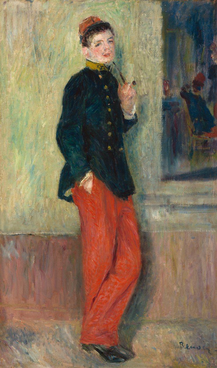 Genç Asker, 1880 dolayları by Pierre Auguste Renoir