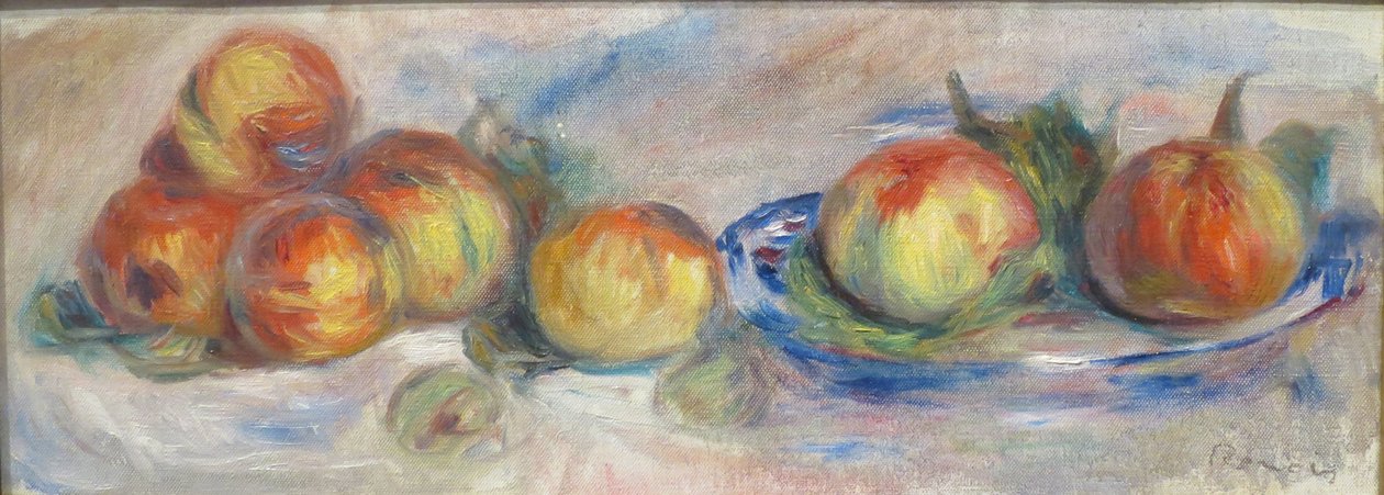 Elmalarla Natürmort by Pierre-Auguste Renoir